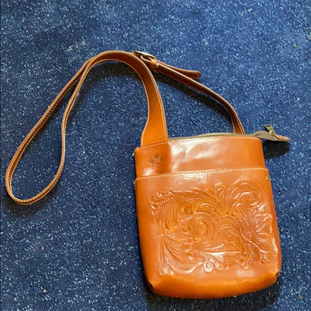 Patricia Nash Italian leather crossbody bag